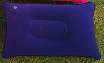 Inflatable Travel Camping Pillow Compact Lightweight — Neck Nap Support