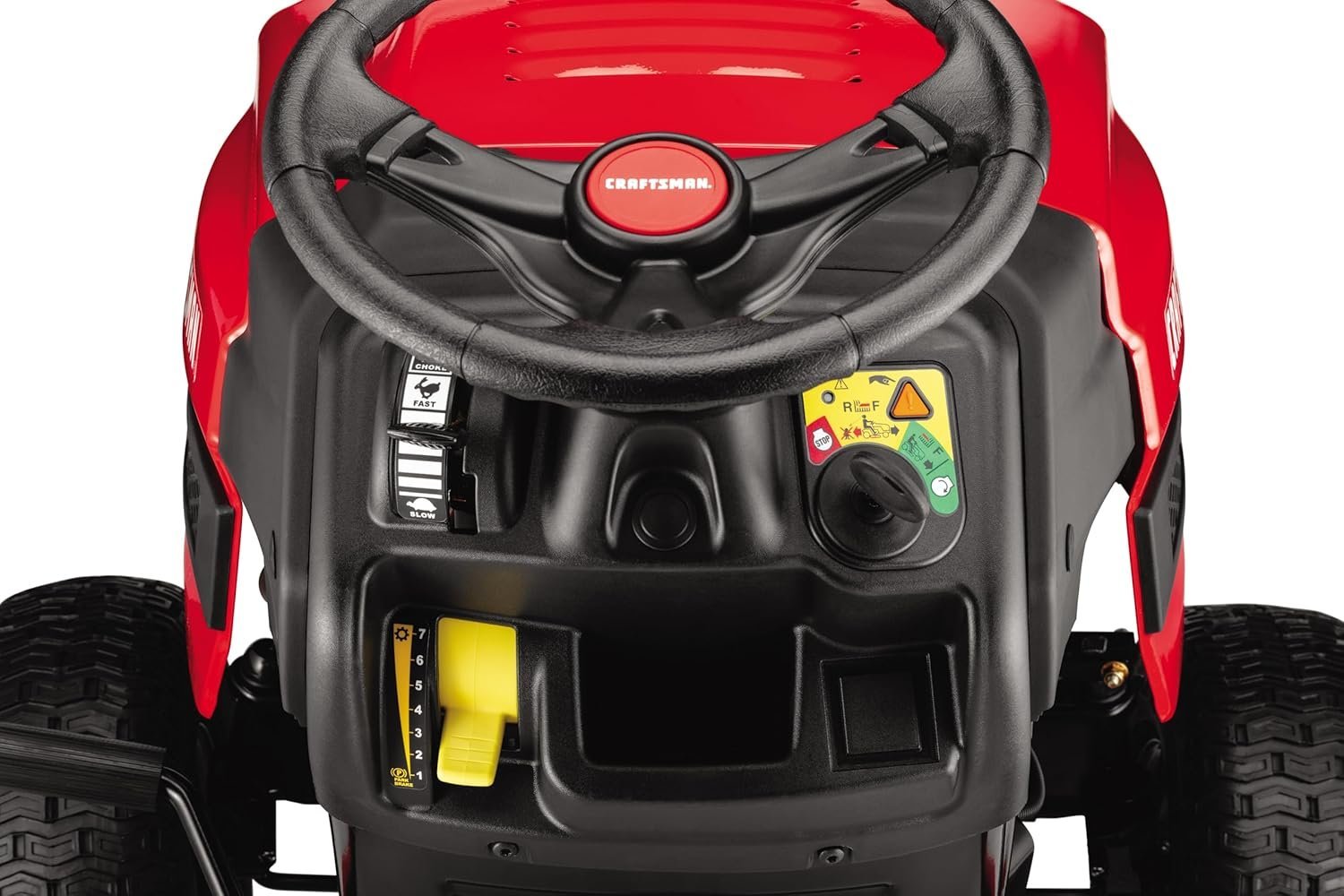 CRAFTSMAN Gas Riding Lawn Mower – 42-Inch Deck, Gear Drive