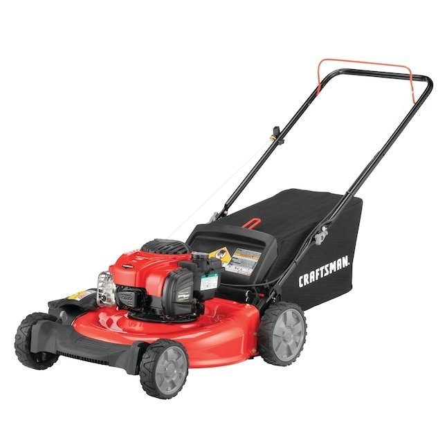 CRAFTSMAN M110 Gas Push Lawn Mower – 21-Inch Deck, 140cc Engine