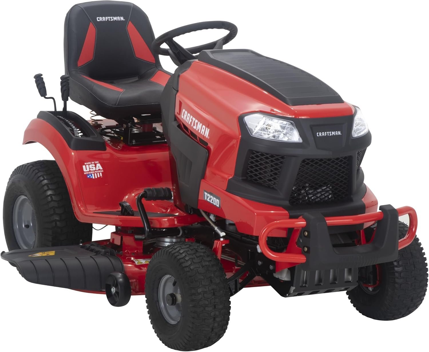 CRAFTSMAN T2200K Riding Lawn Mower – 42-Inch Deck, 20 HP 725cc Hydrostatic Engine