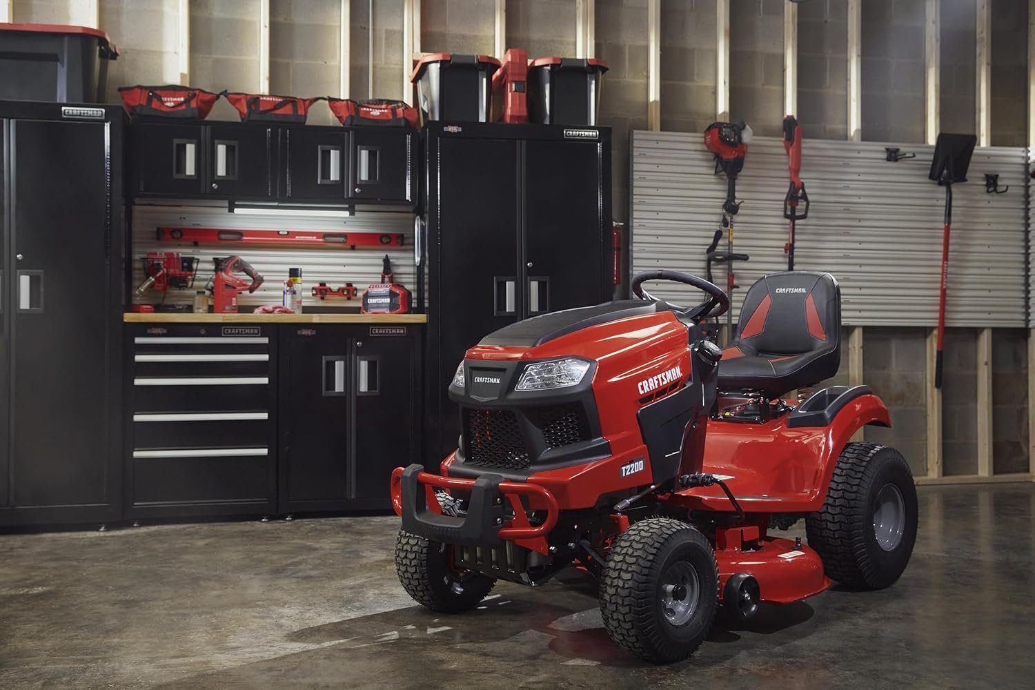 CRAFTSMAN T2200K Riding Lawn Mower – 42-Inch Deck, 20 HP 725cc Hydrostatic Engine