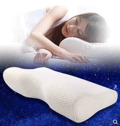 Butterfly Cervical Memory Foam Pillow — Neck Pain Relief Sleep Support