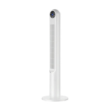 42 Inch 80 Degree Tower Fan with Smart Display Panel and Remote Control