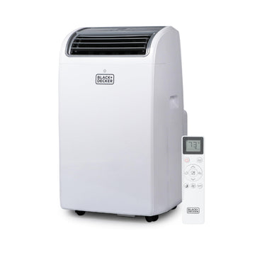 BLACK+DECKER Smart Portable Air Conditioner with Heat, 14,000 BTU, White