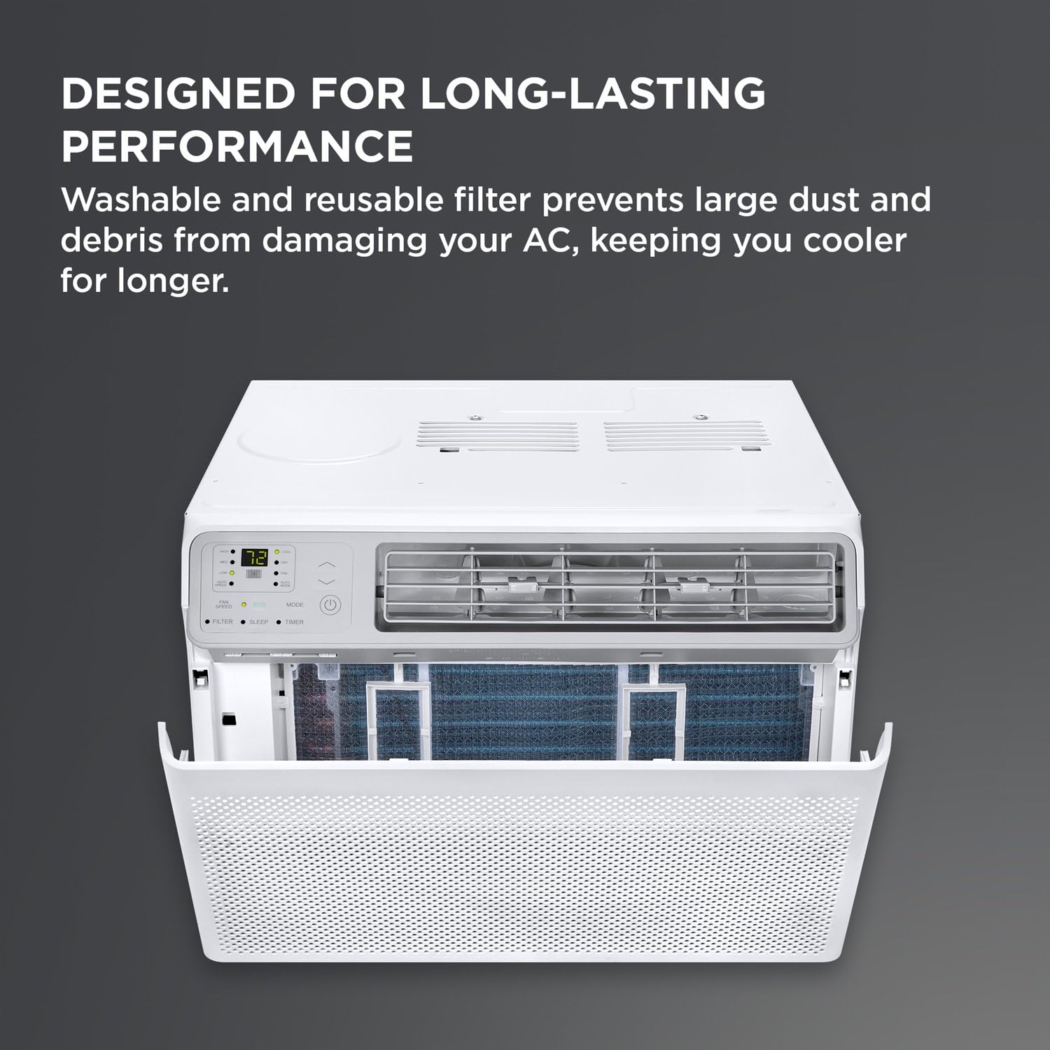 TCL 14,000 BTU Smart Window Air Conditioner, Fan, & Dehumidifier, Wi-Fi