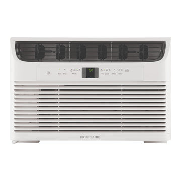 8,000 BTU Window Air Conditioner with Remote Control, Cools Up to 350 Sq. Ft., Quiet Operation, Eco Mode