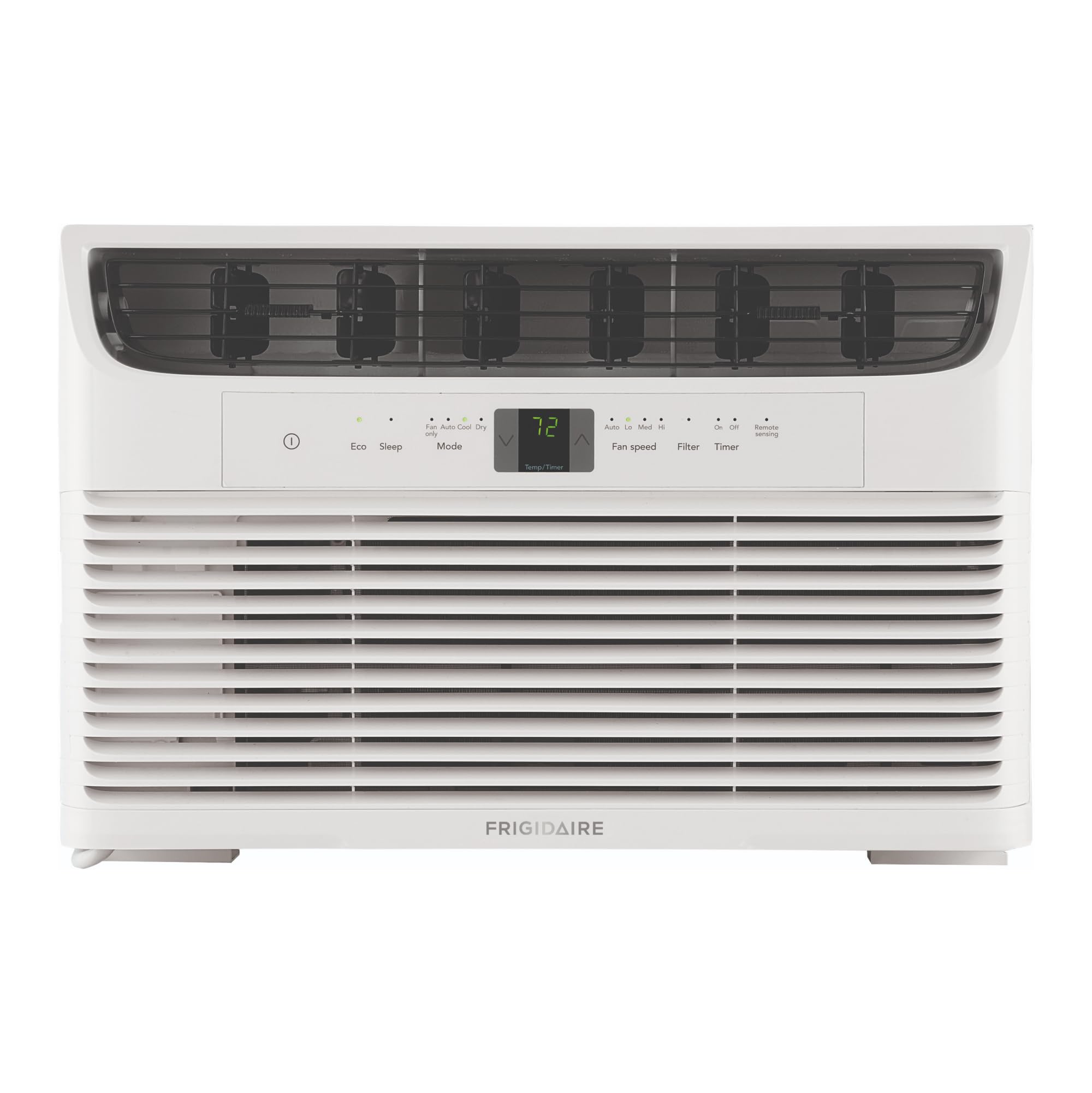 6,000 BTU Window Air Conditioner with Remote Control, Cools Up to 250 Sq. Ft., Quiet Operation, Eco Mode