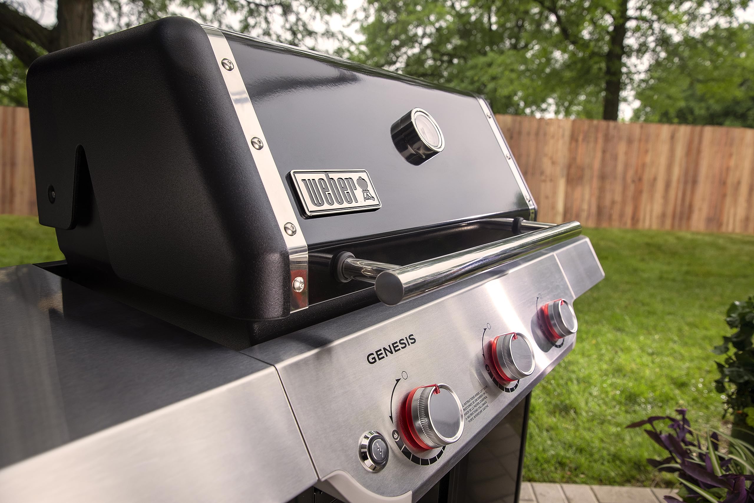 Weber Genesis E-315 Gas Grill for Outdoor Cooking, Propane Grill, Black