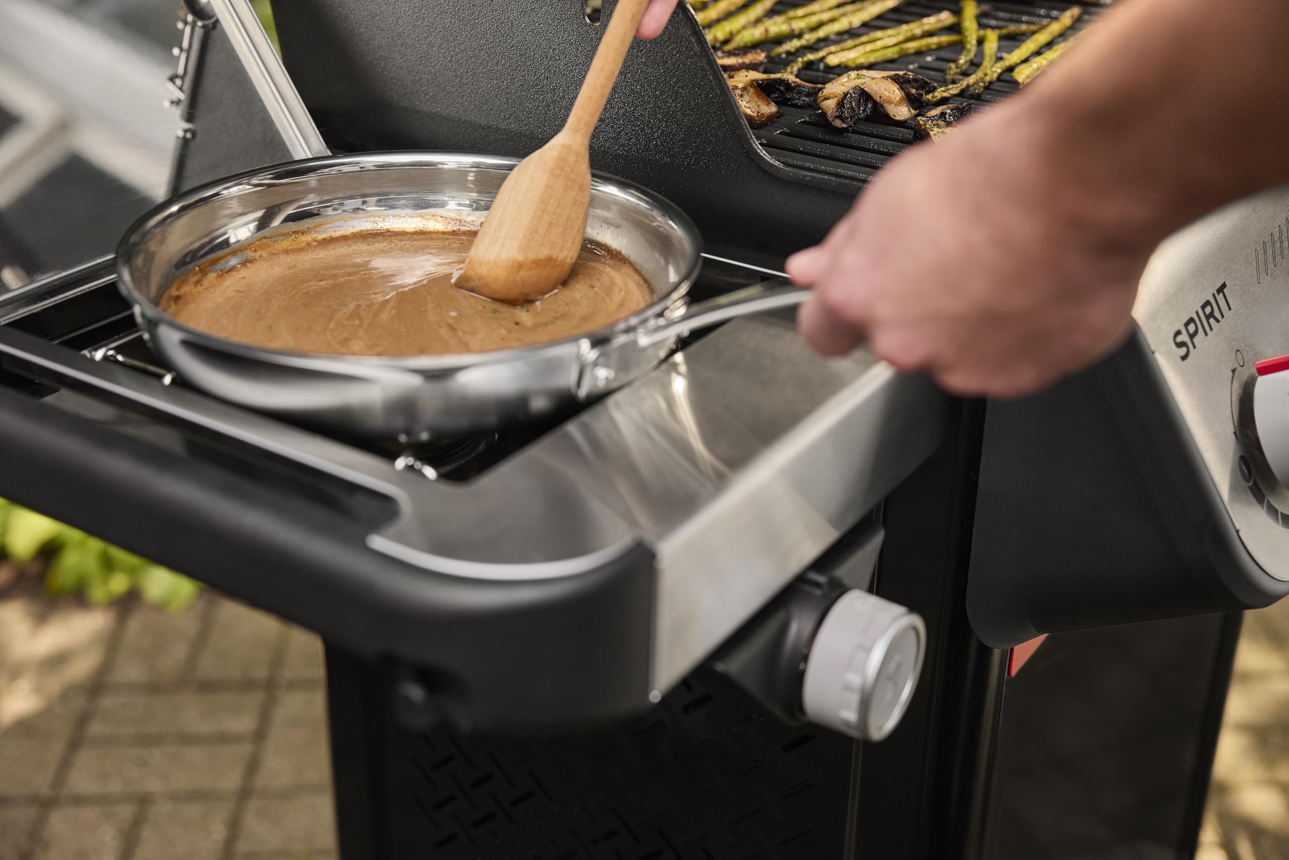 Weber Spirit E-435 Gas Grill for Outdoor Cooking, Liquid Propane, Black