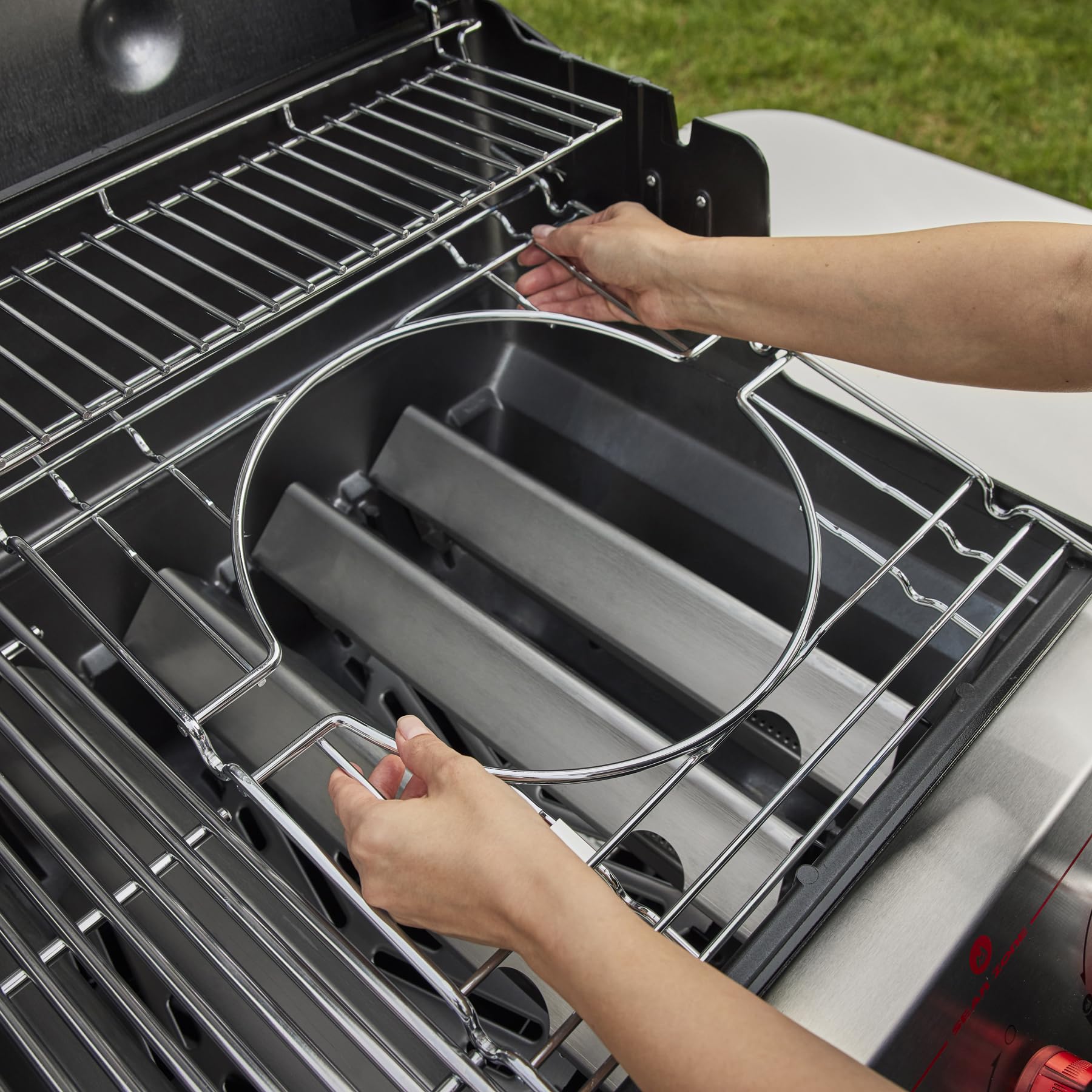 Weber Genesis S-315 Gas Grill, Propane Grill, Stainless Steel BBQ Grill