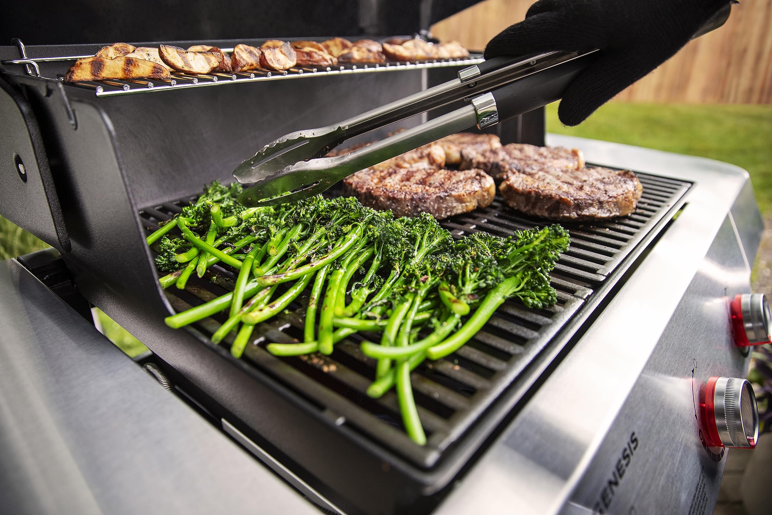 Weber Genesis E-315 Gas Grill for Outdoor Cooking, Propane Grill, Black