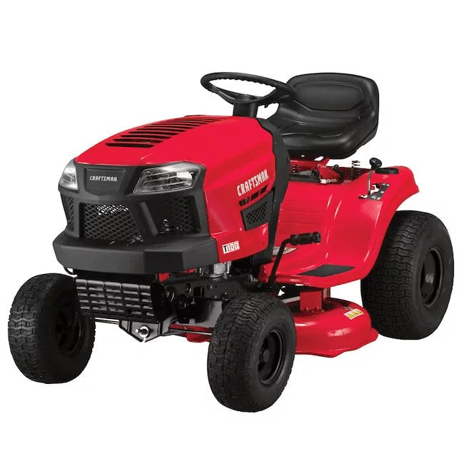 CRAFTSMAN T100 Riding Lawn Mower – 11.5 HP Engine