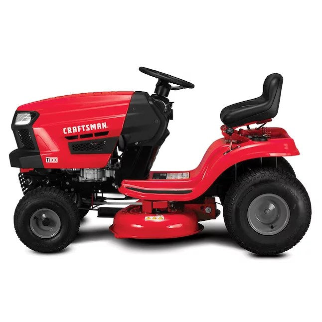 CRAFTSMAN T100 Riding Lawn Mower – 11.5 HP Engine