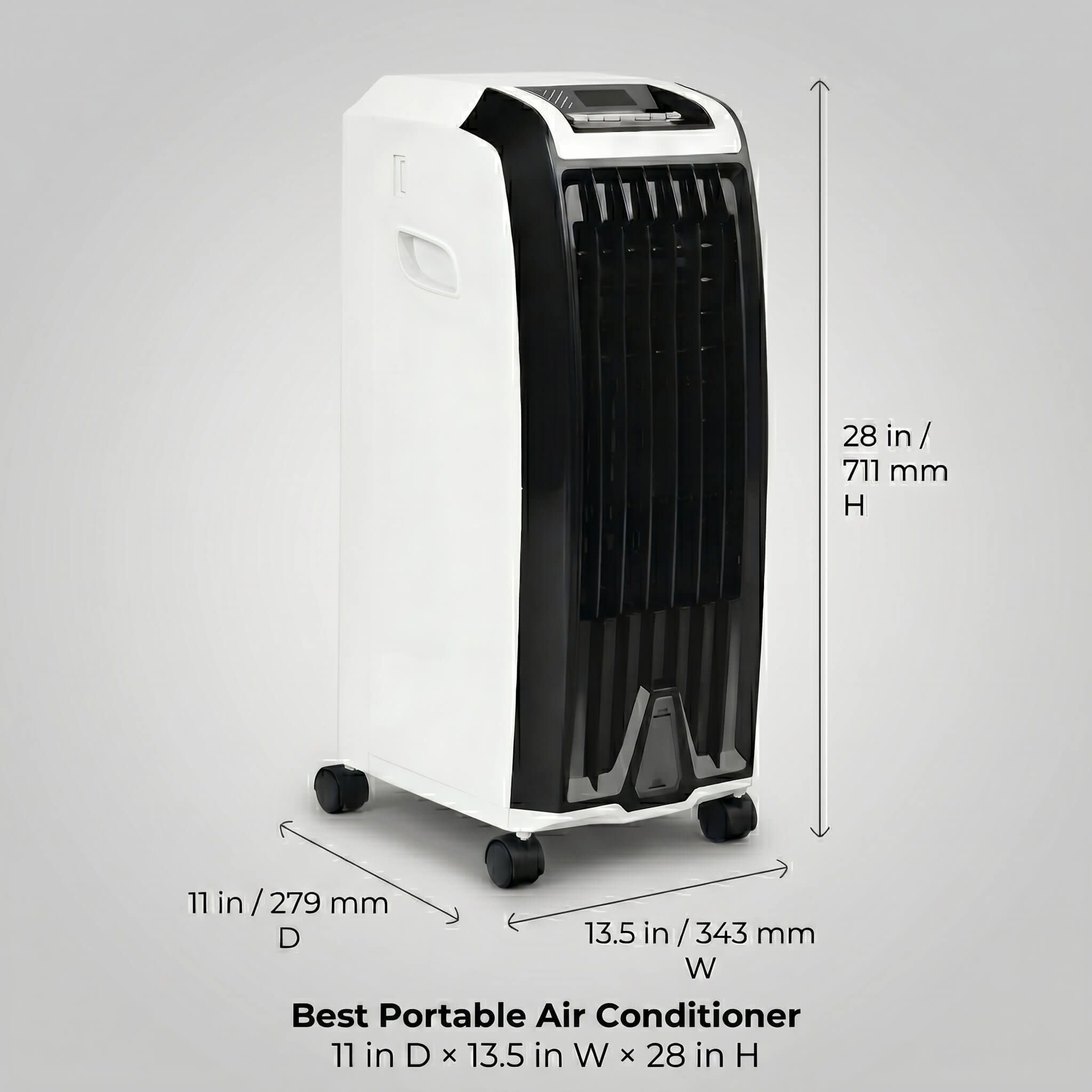 Best Portable Air Conditioner Stand Up AC Unit (Windowless) for Bedroom, Home & Office