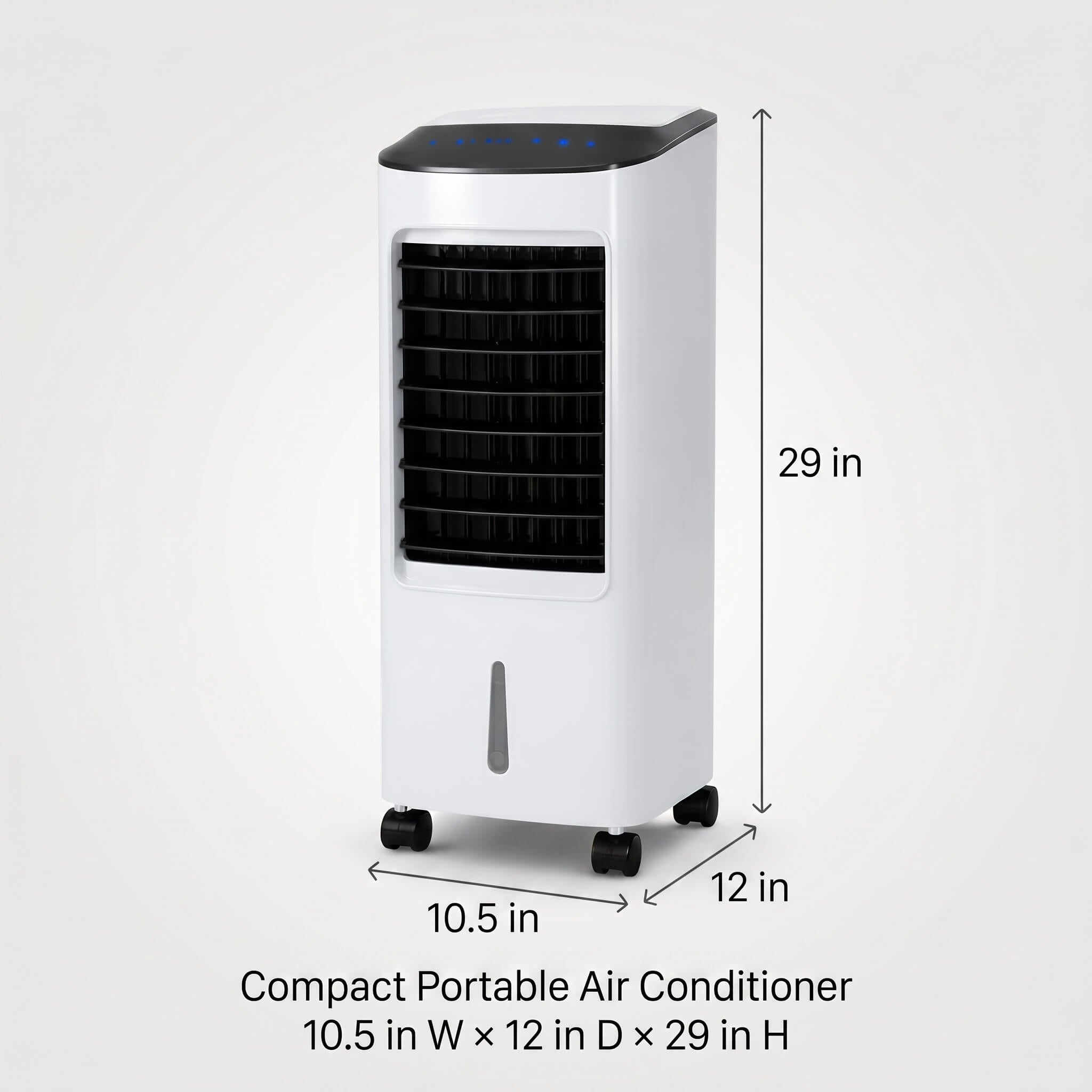 Portable Air Conditioner Stand Up Room Cooler Indoor AC Unit ( Windowless ) for Bedroom, Home & Office