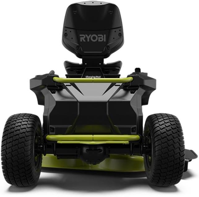 Ryobi Electric Riding Lawn Mower – 38-Inch Deck, Rear Engine