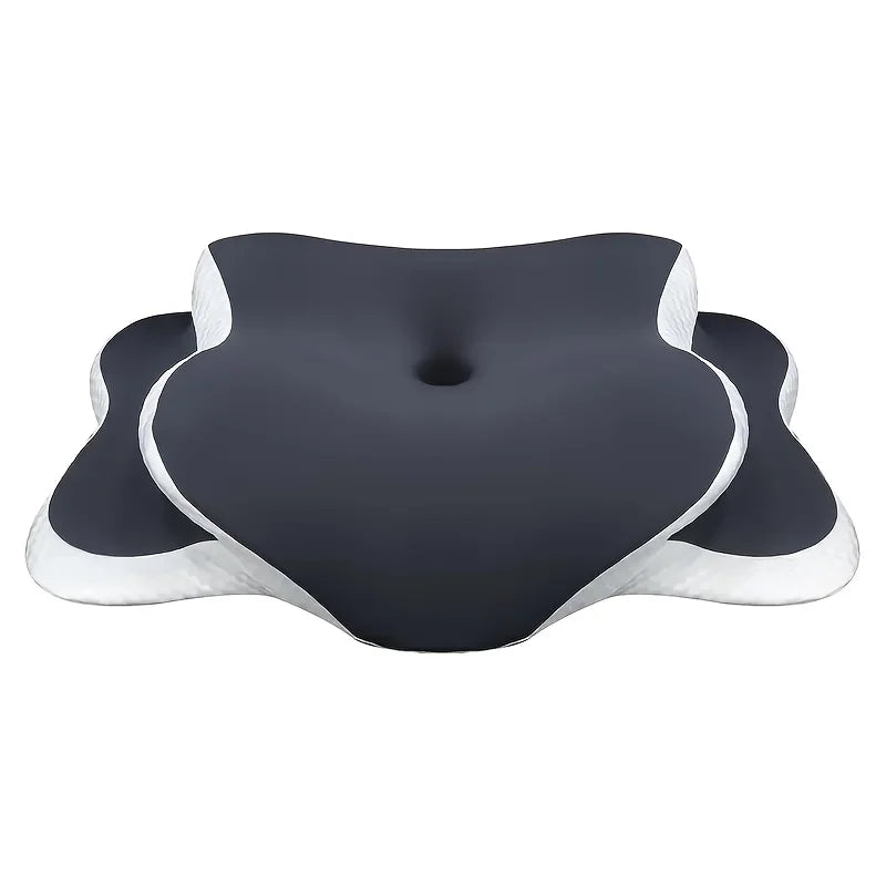 Breathable Cooling Memory Foam Neck Pillow for Travel & Sleep