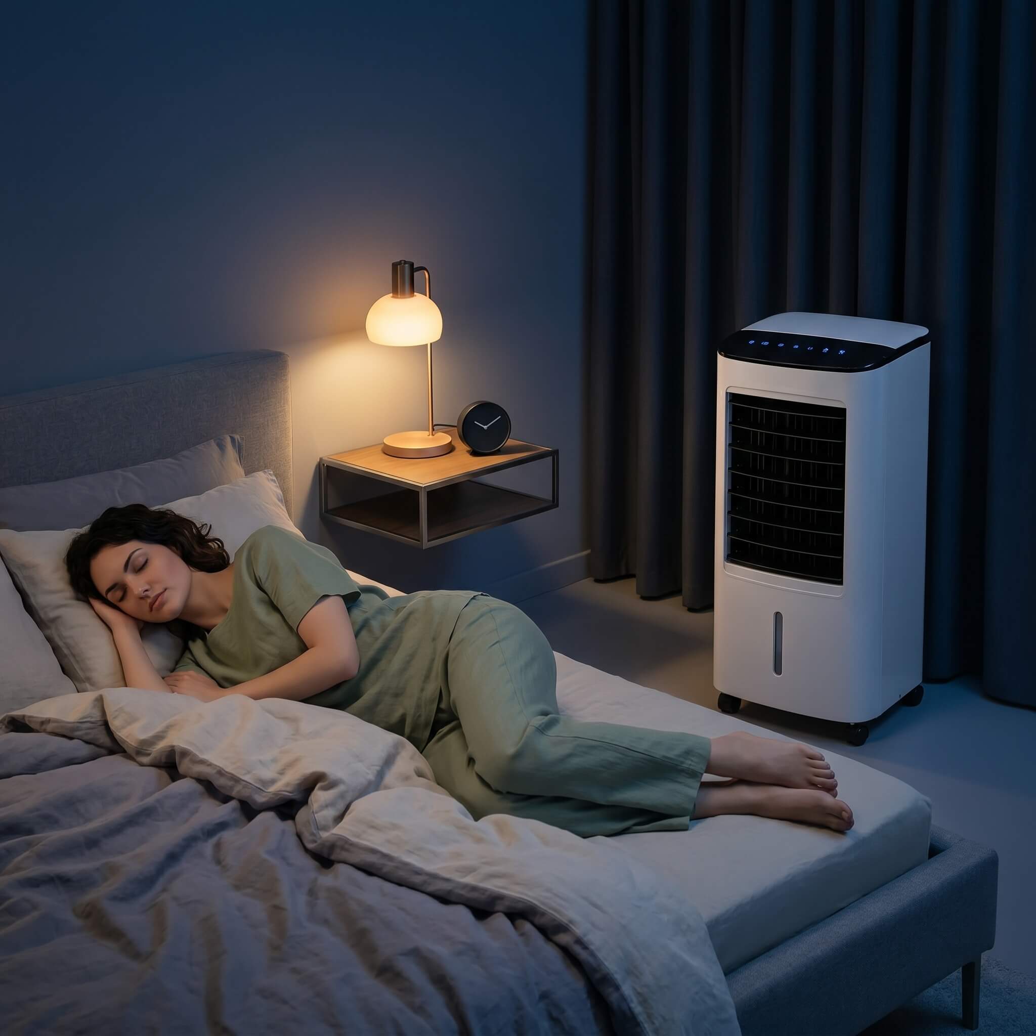 Portable Air Conditioner Stand Up Room Cooler Indoor AC Unit ( Windowless ) for Bedroom, Home & Office