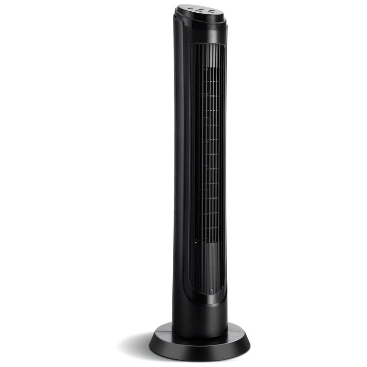40 Inch Tower Fan with Remote 75˚ Oscillating Fan with 3 Wind Modes and 4 Wind Speeds
