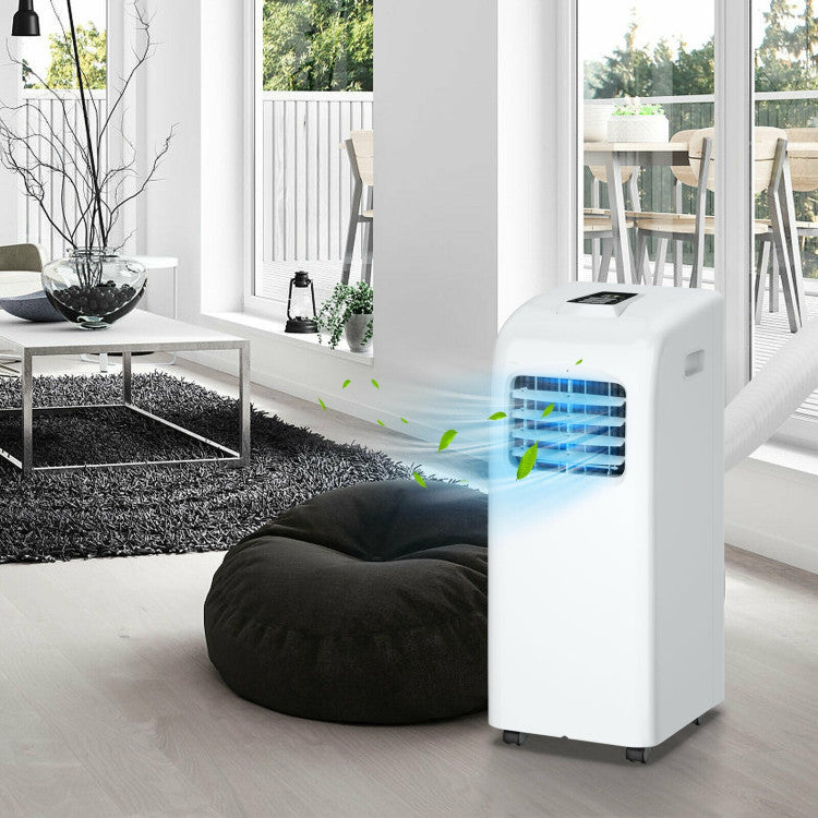 8000 BTU Portable Air Conditioner with Dehumidifier Function